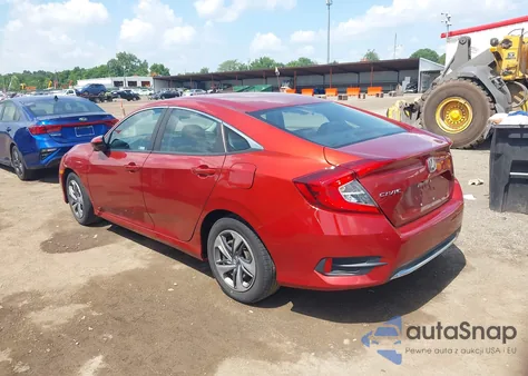 2019 Honda Civic Lx from USA, damaged, VIN 2HGFC2F68KH567274